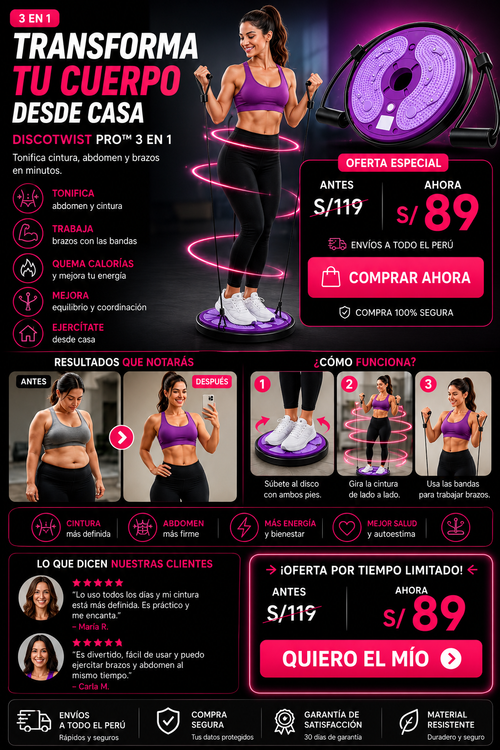 Discotwist Pro™ 3 en 1